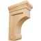 Ekena Millwork 2 1/2"W x 4"D x 6"H Small Gomez Wood Bracket, Red Oak BKTW02X04X06GORO - alternate 1